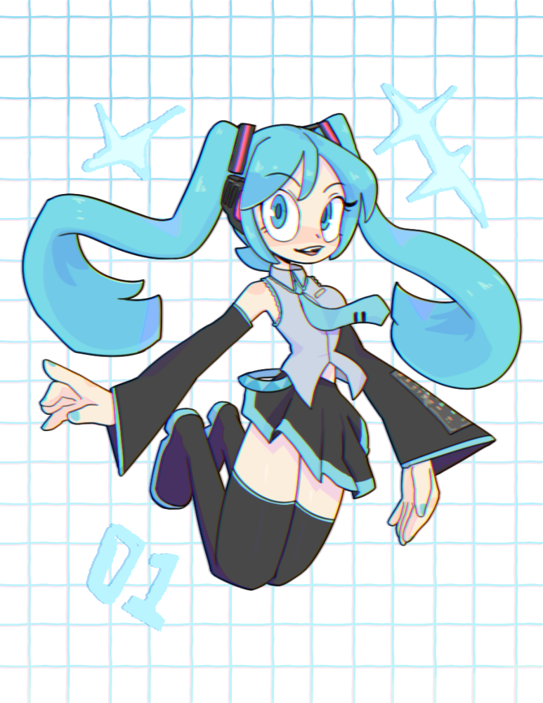 01 miku print 5x7