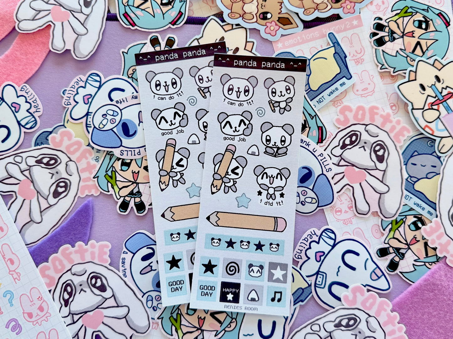 panda panda deco sheet